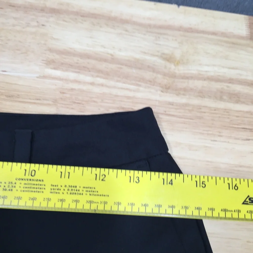 Nike Womens Golf Pants Dri-FIT Slim Fit Size 2 Black‎